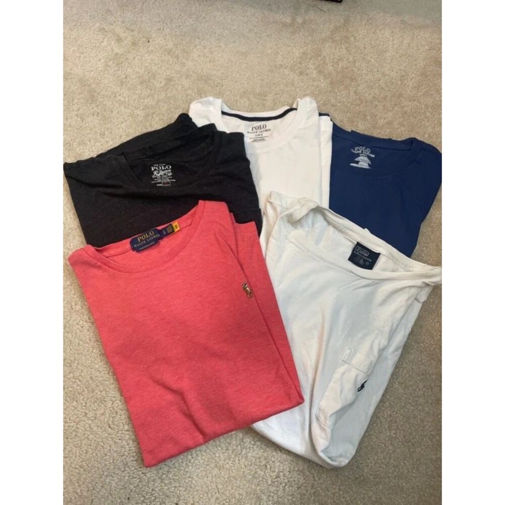 Bundle of 5 Polo by Ralph Lauren shirts